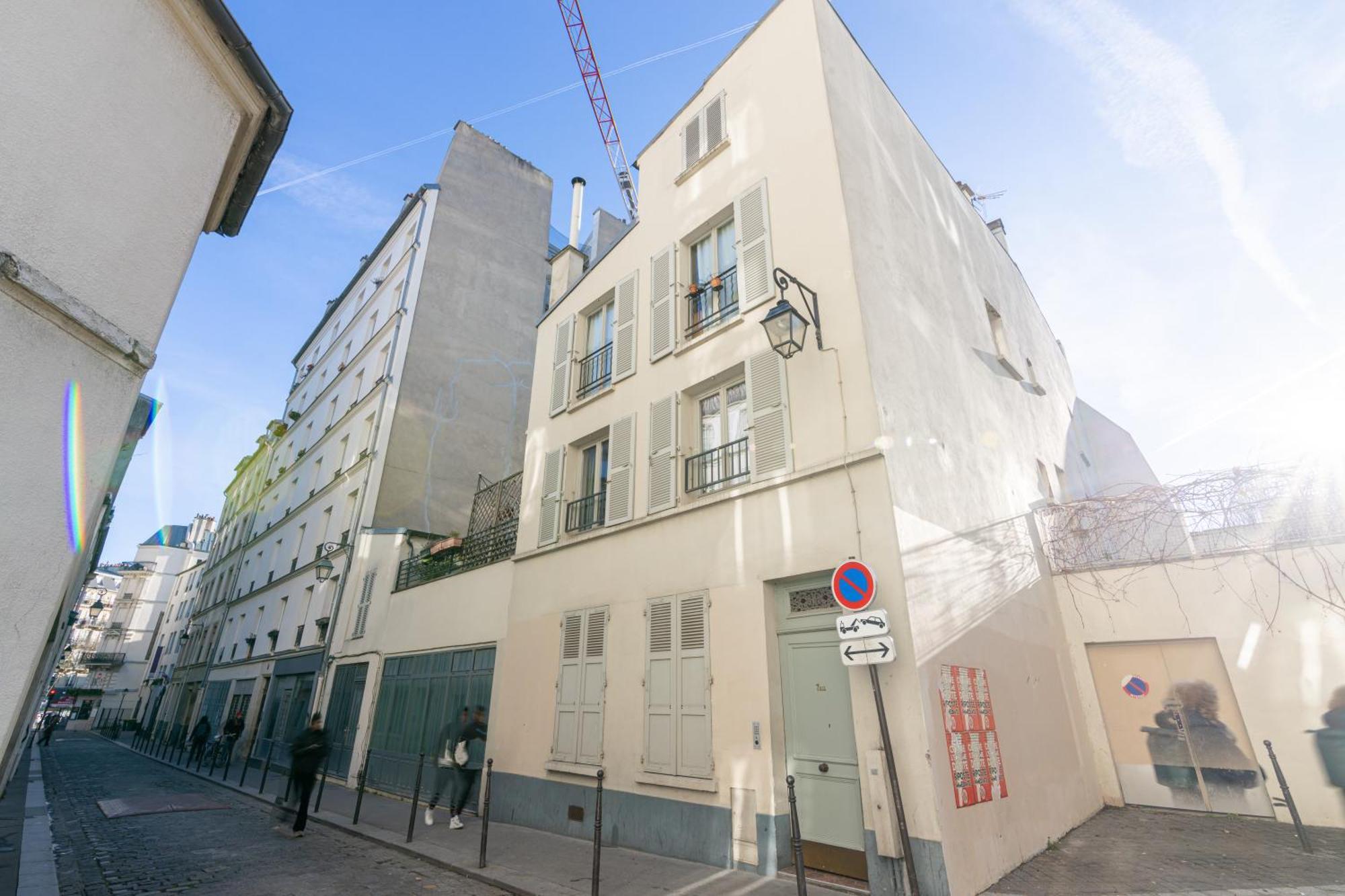Luxurious 2 Bedroom Canal Saint Martin Saint Lazare Paris Exterior foto