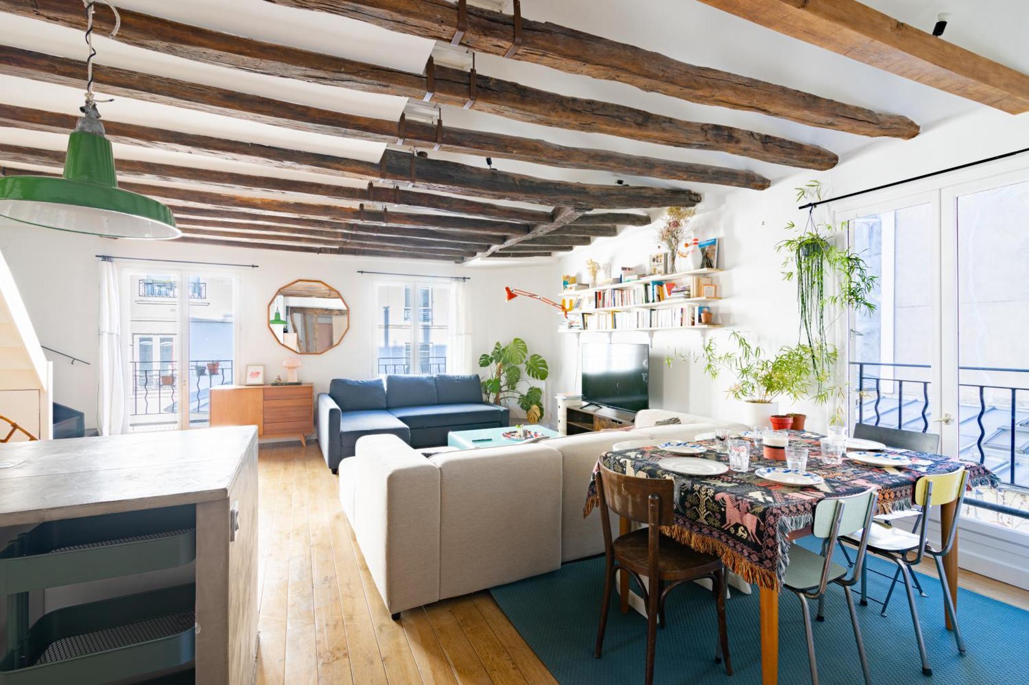Luxurious 2 Bedroom Canal Saint Martin Saint Lazare Paris Exterior foto