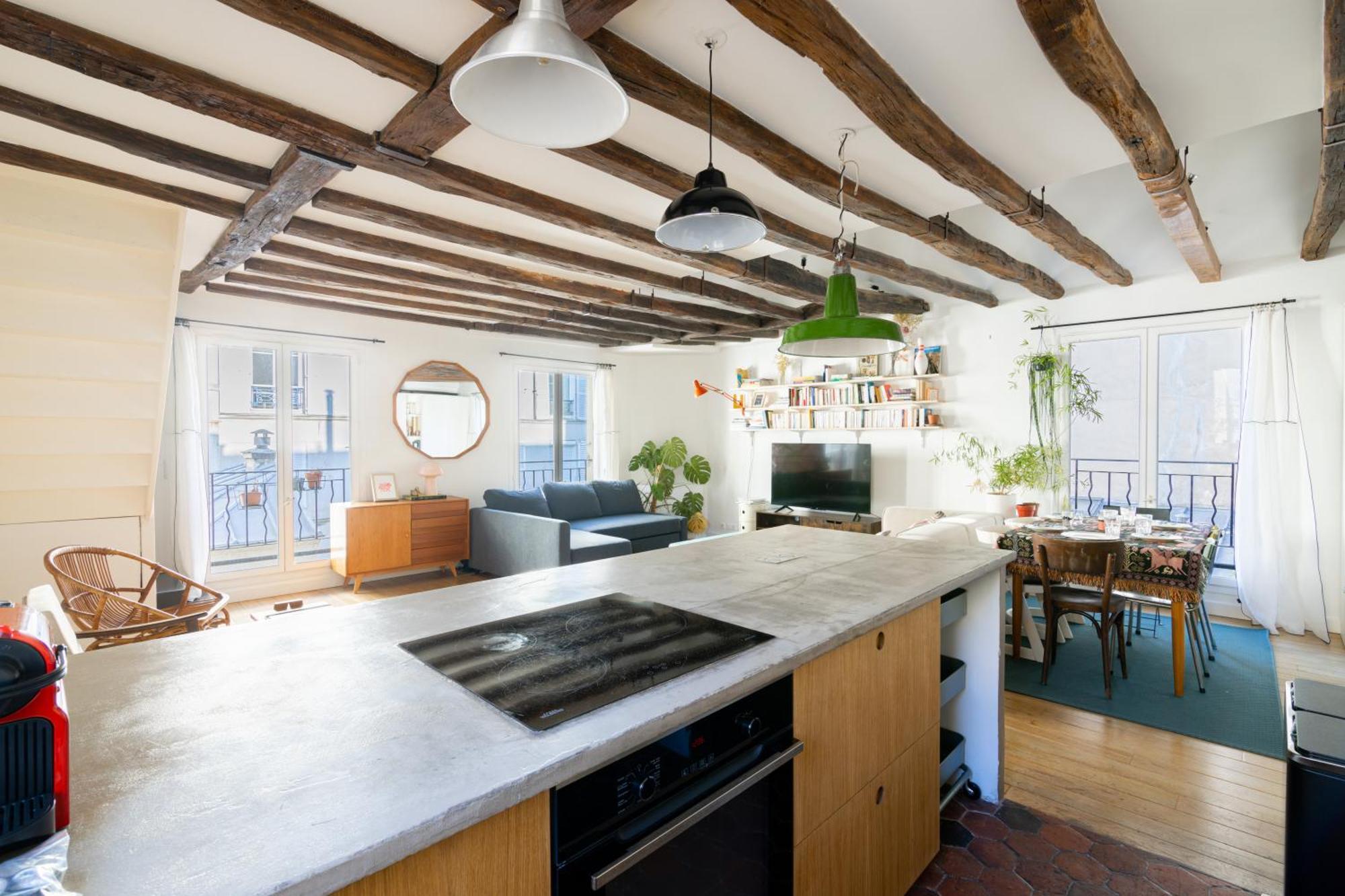 Luxurious 2 Bedroom Canal Saint Martin Saint Lazare Paris Exterior foto