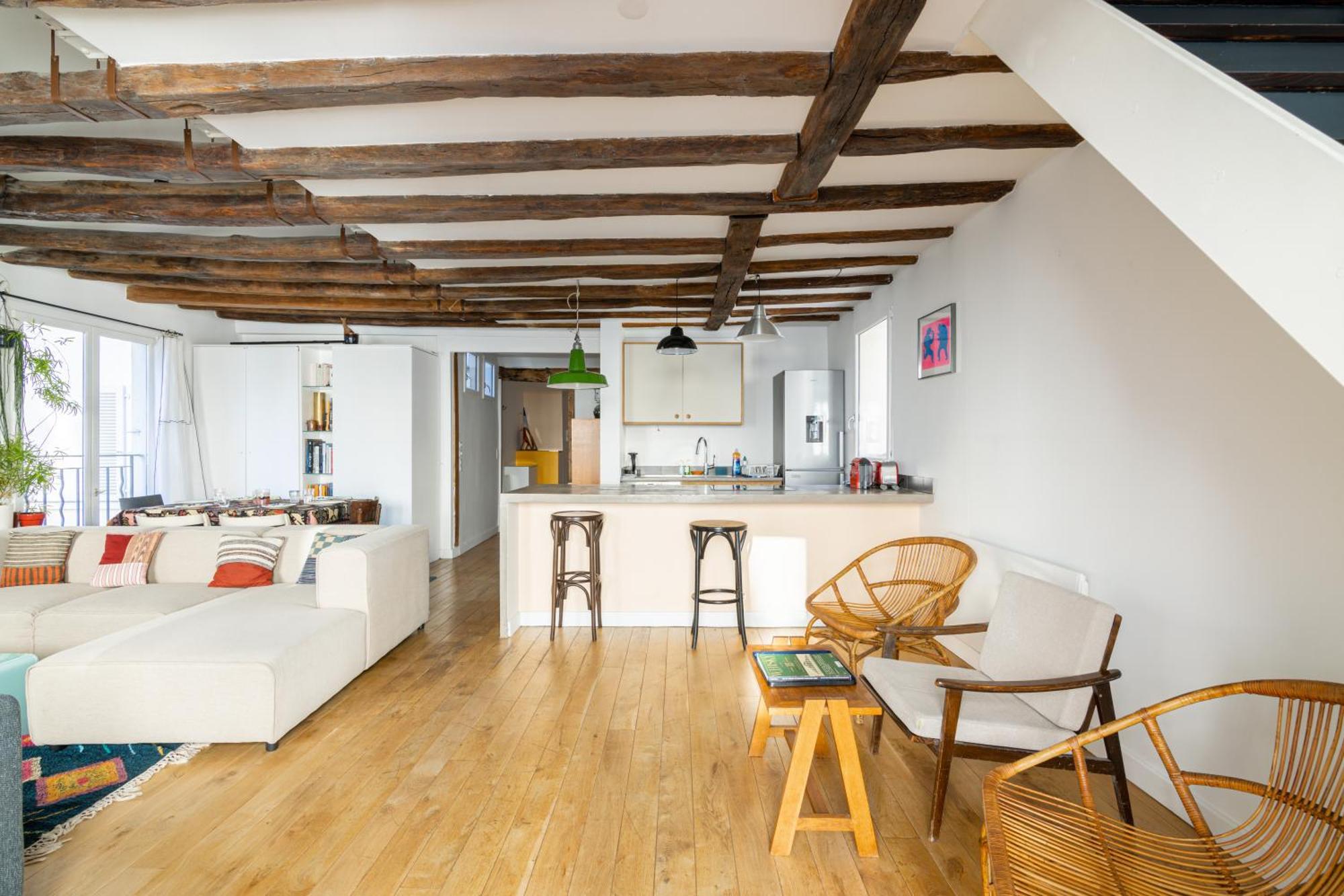 Luxurious 2 Bedroom Canal Saint Martin Saint Lazare Paris Exterior foto