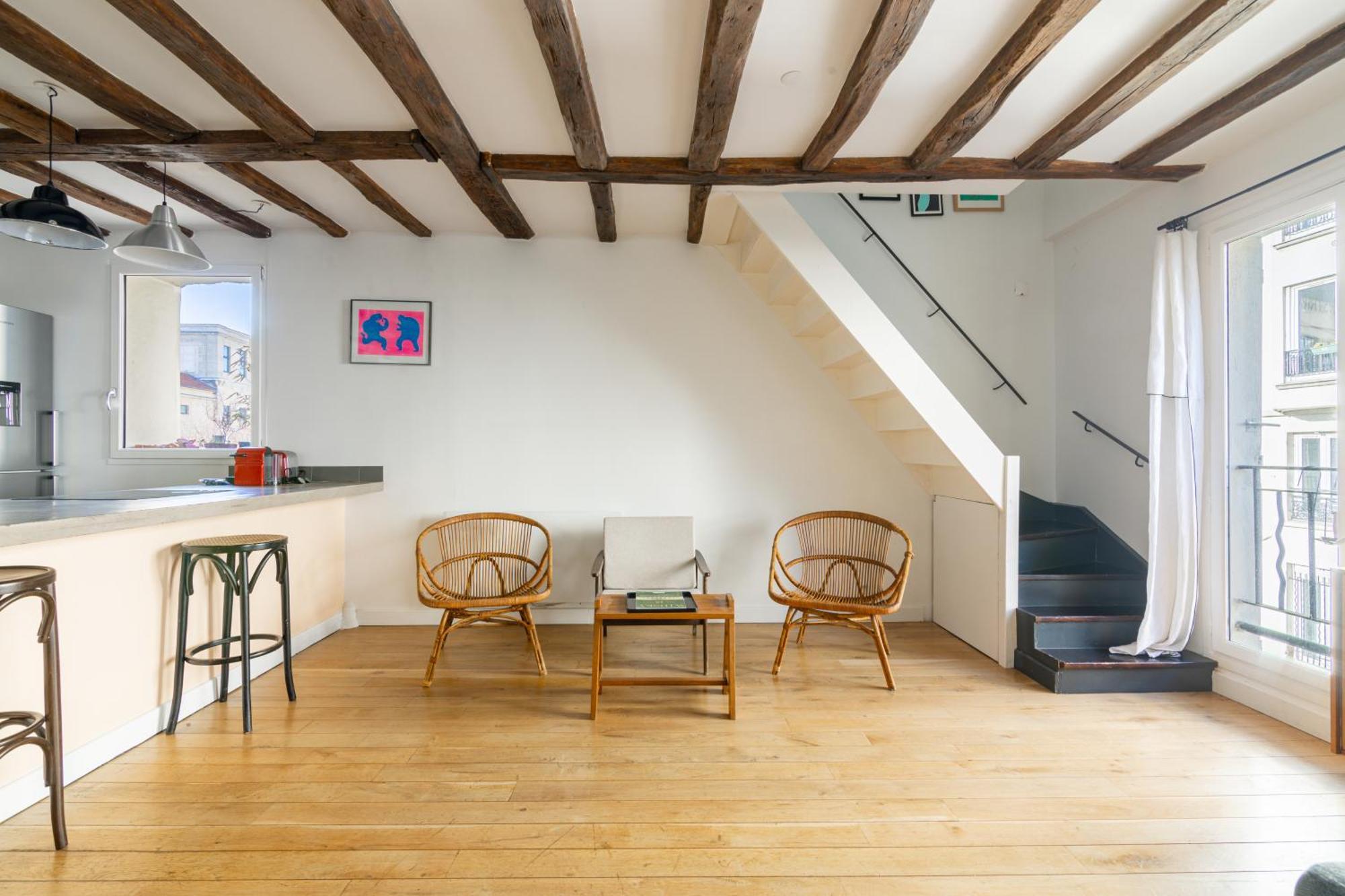 Luxurious 2 Bedroom Canal Saint Martin Saint Lazare Paris Exterior foto