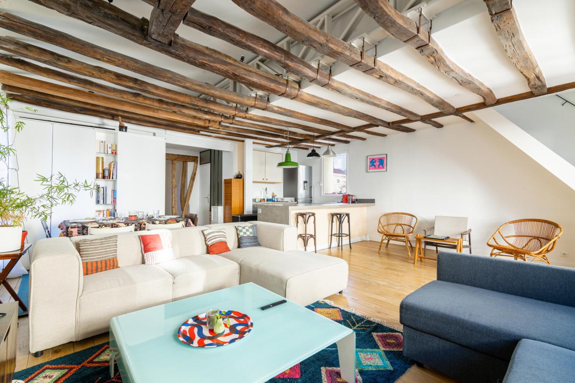 Luxurious 2 Bedroom Canal Saint Martin Saint Lazare Paris Exterior foto