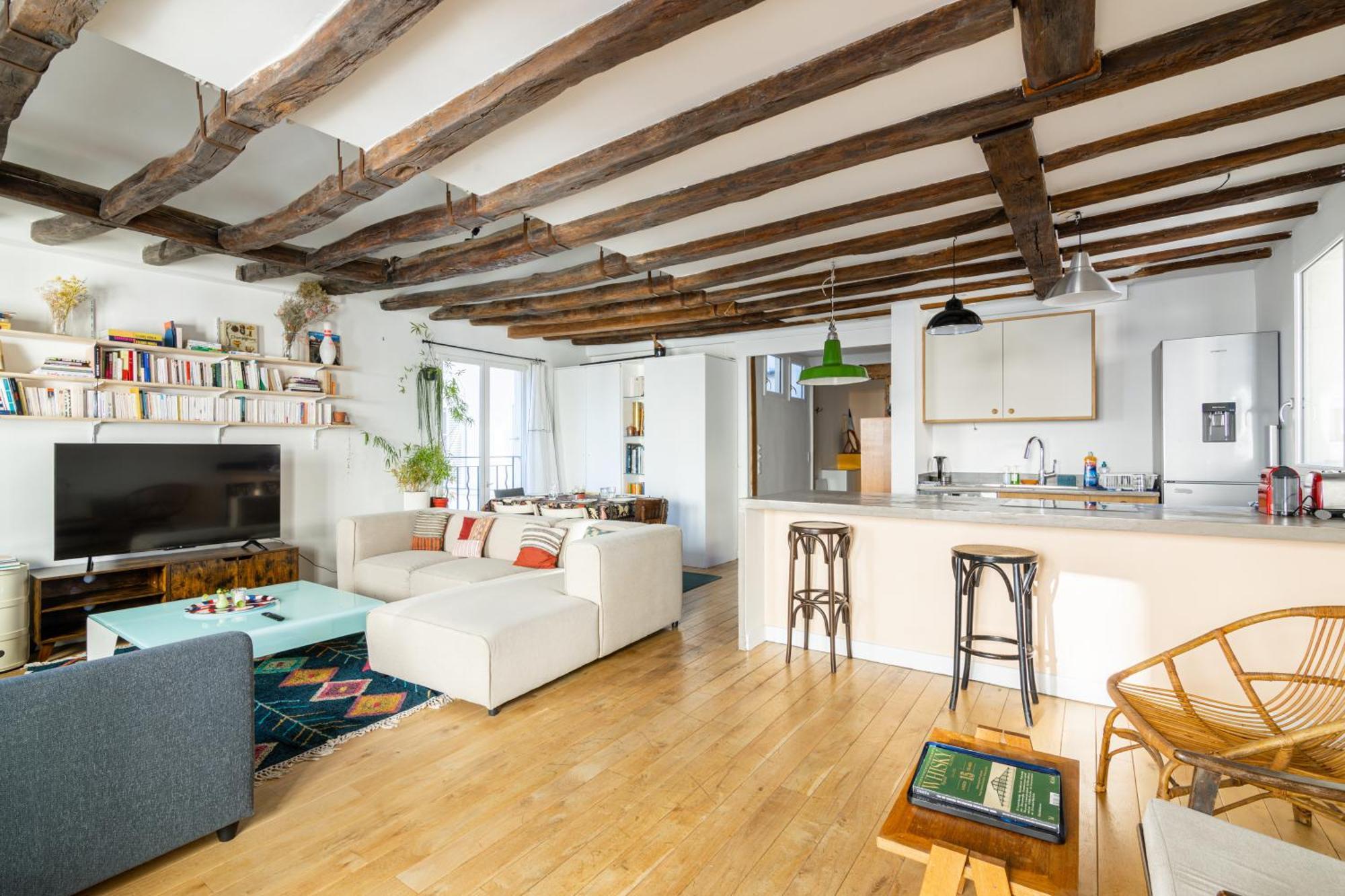 Luxurious 2 Bedroom Canal Saint Martin Saint Lazare Paris Exterior foto